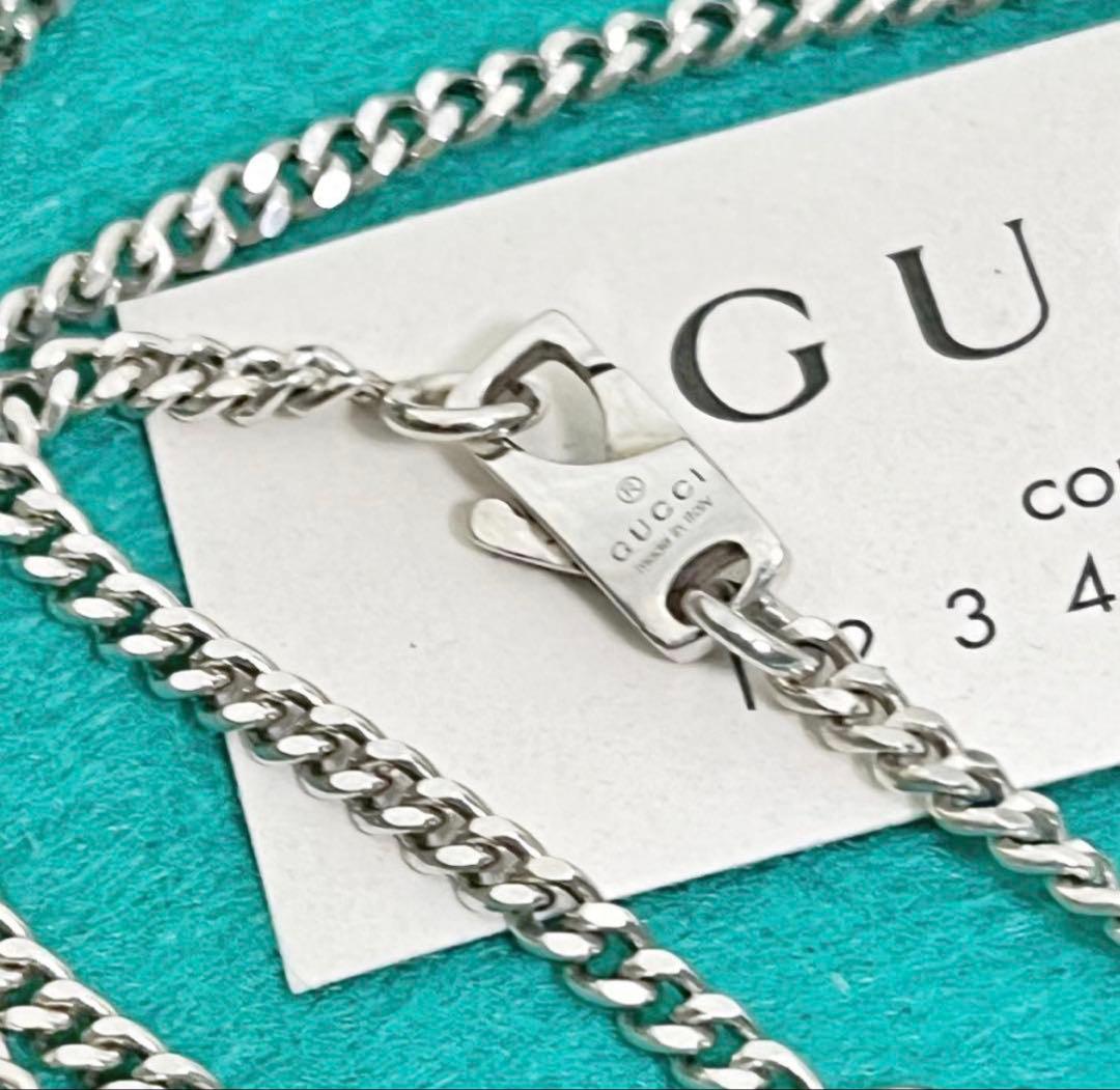 美品　GUCCI 2.5ミリ 喜平チェーンネックレス