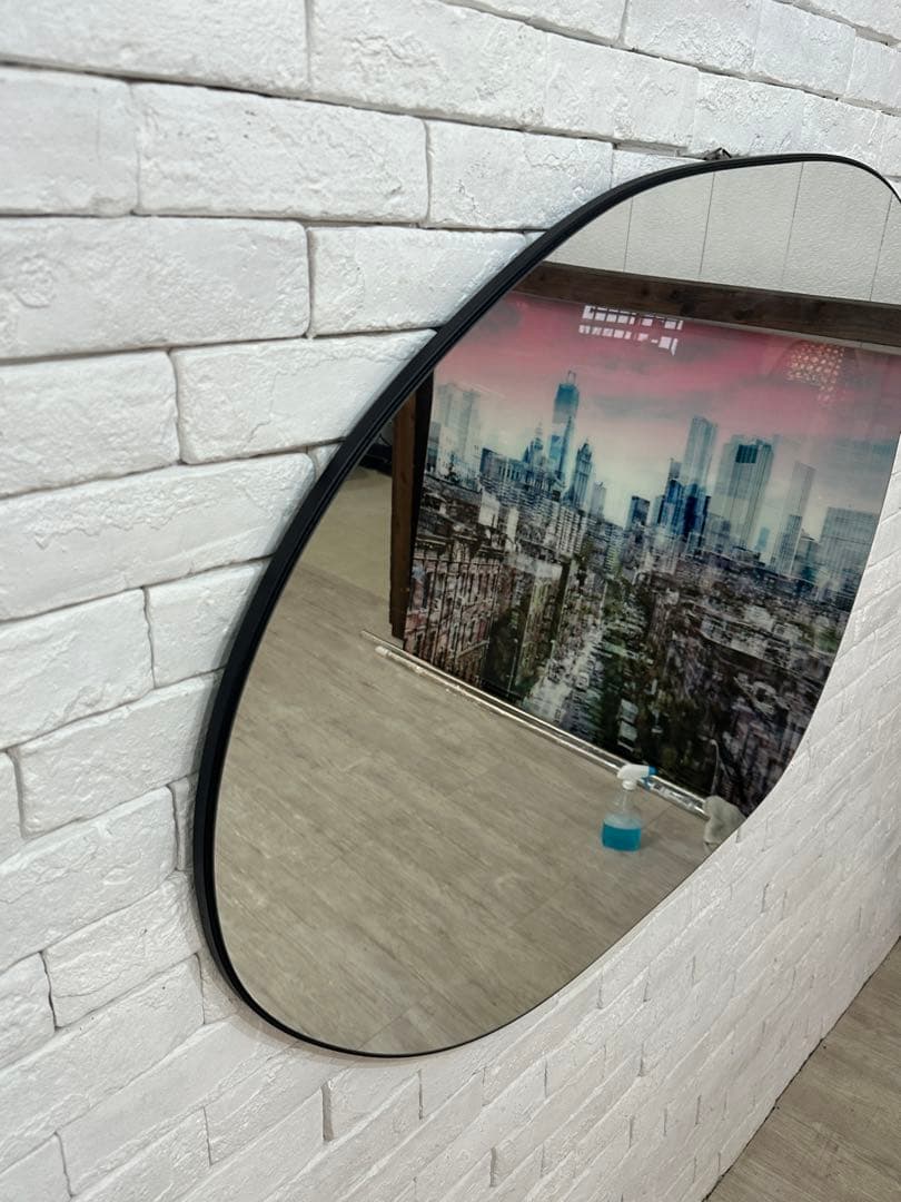 【東京都内23区配送無料】zara 鏡 ミラー 壁掛け 110x80cm 大