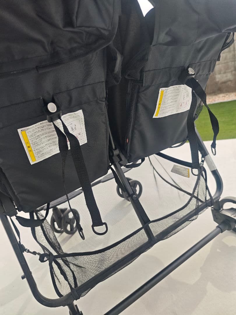 極美品　双子用ベビーカー　ココロンツイン