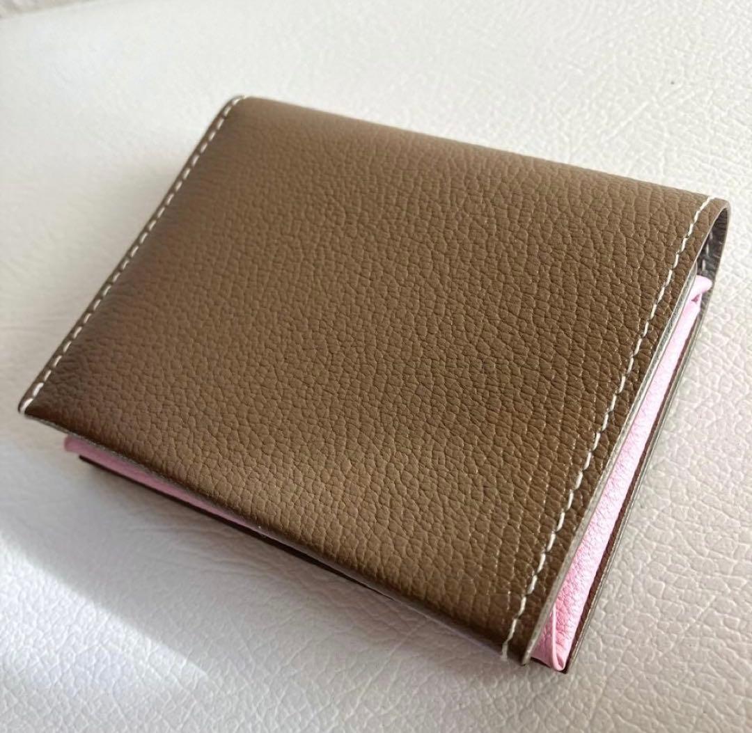 MOLINI モリニ Bifold Compact Wallet 折り財布トープ