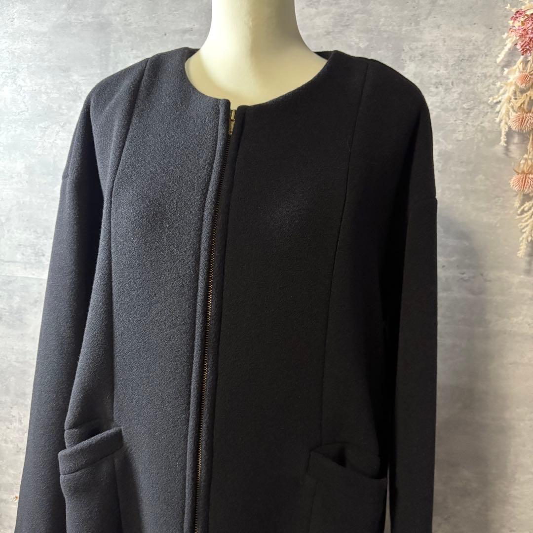 selva secreta A line Italy COAT 川崎希　ブラック