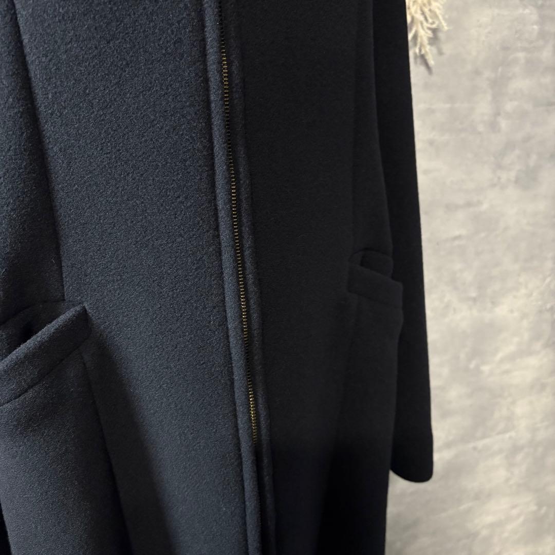 selva secreta A line Italy COAT 川崎希　ブラック