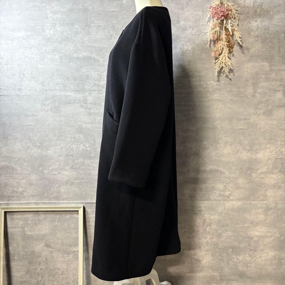 selva secreta A line Italy COAT 川崎希　ブラック