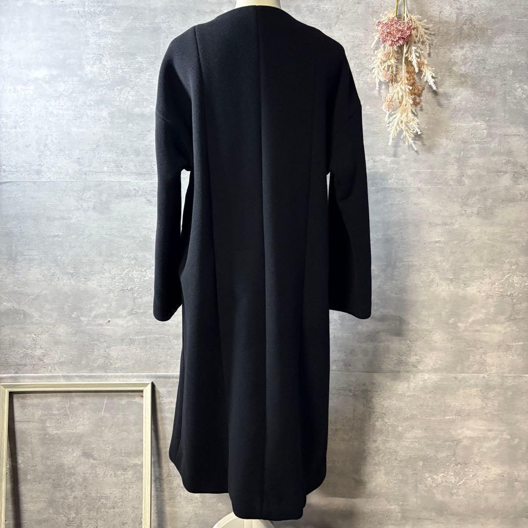 selva secreta A line Italy COAT 川崎希　ブラック