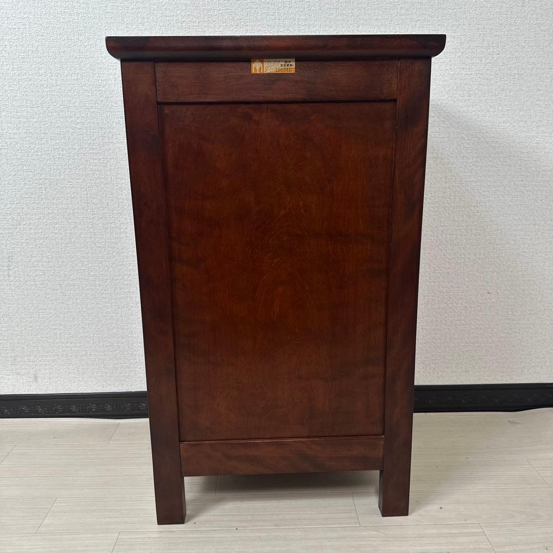 松本民芸家具 立体的なデザイン C型電話台 約13万8千円 ※i4※