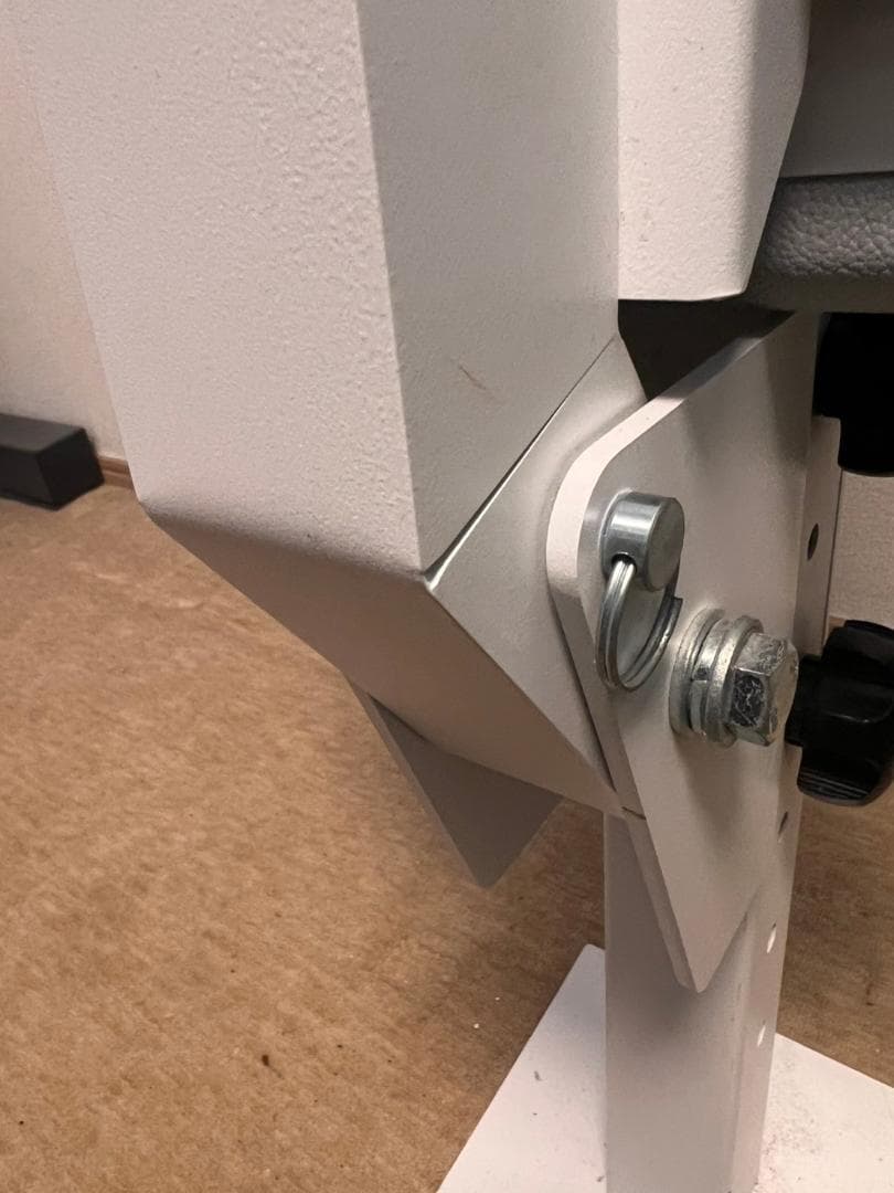 【引取可能】TEDDY WORKS KENSUI kaku 専用ベンチ 白　美品