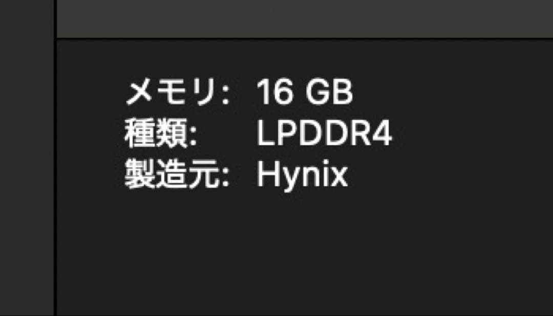 MacBook本体 M1 MacBook Pro 16GB / 2TB