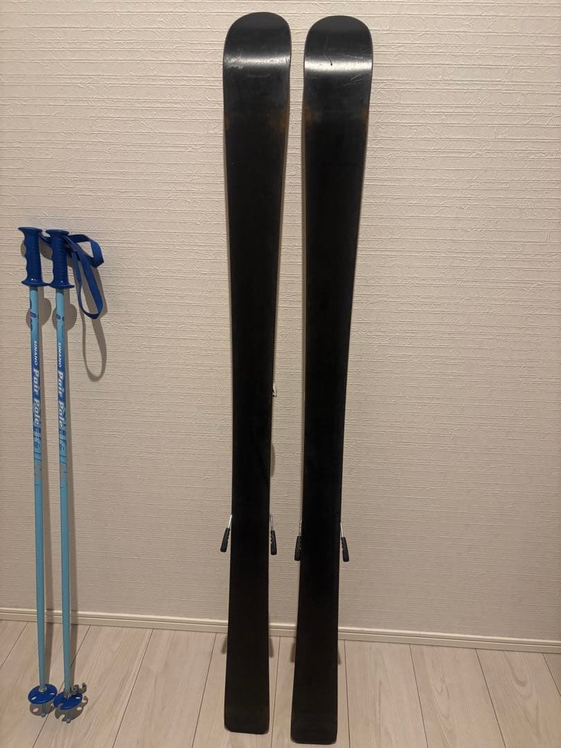 swallow スキー板 ストック ブーツ 3点セット キッズ ジュニア