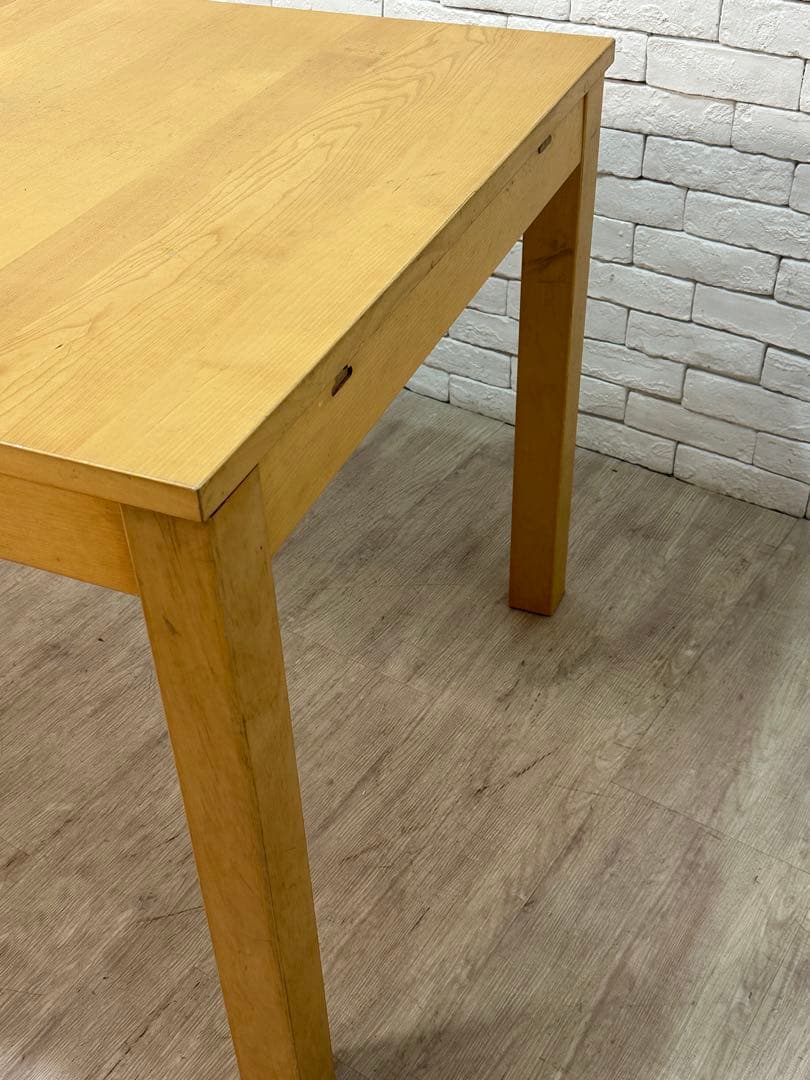 【東京都23区配送無料】IKEA ダイニングテーブル　伸長式　机　デスク　作業台