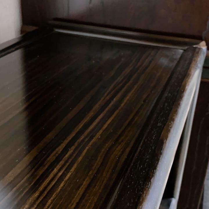 黒檀　飾り棚　レトロ　和室