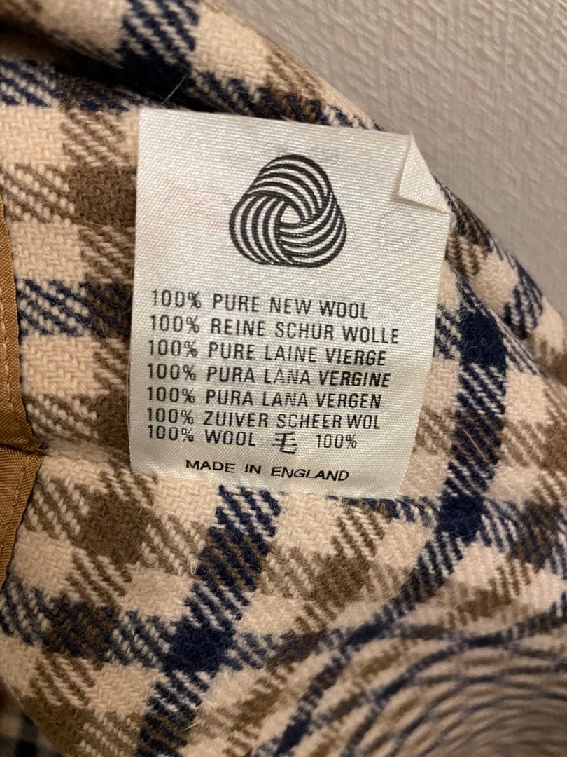 英国製　アクアスキュータム　トレンチコート　レディース