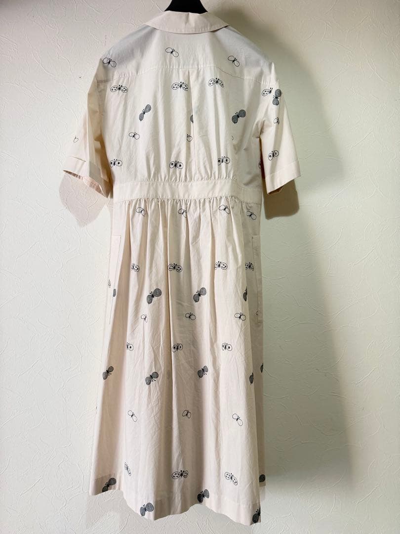 ミナペルホネン　choucho カシュクールワンピース　38