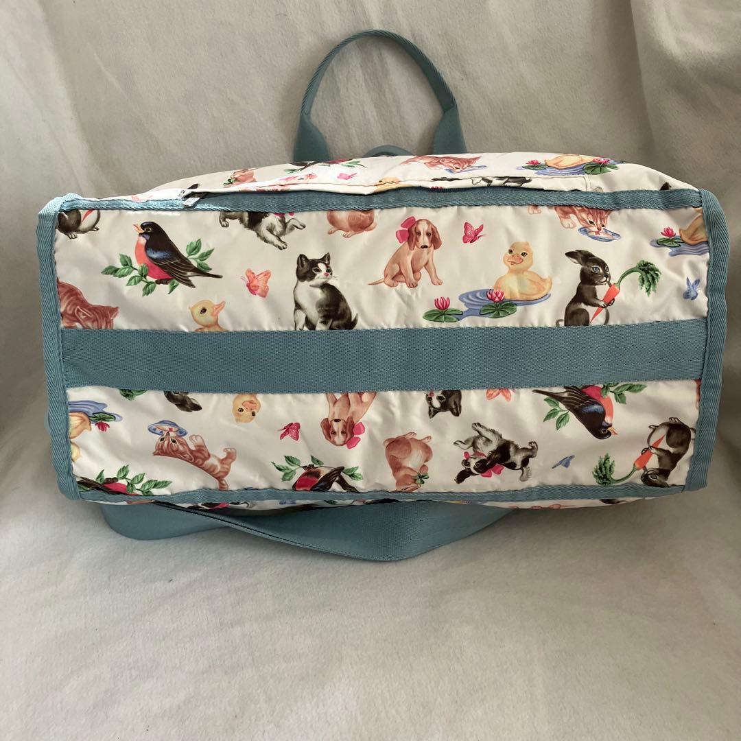 【美品】レスポートサック 35周年記念 日本限定 ストーリーブック柄 ボストン