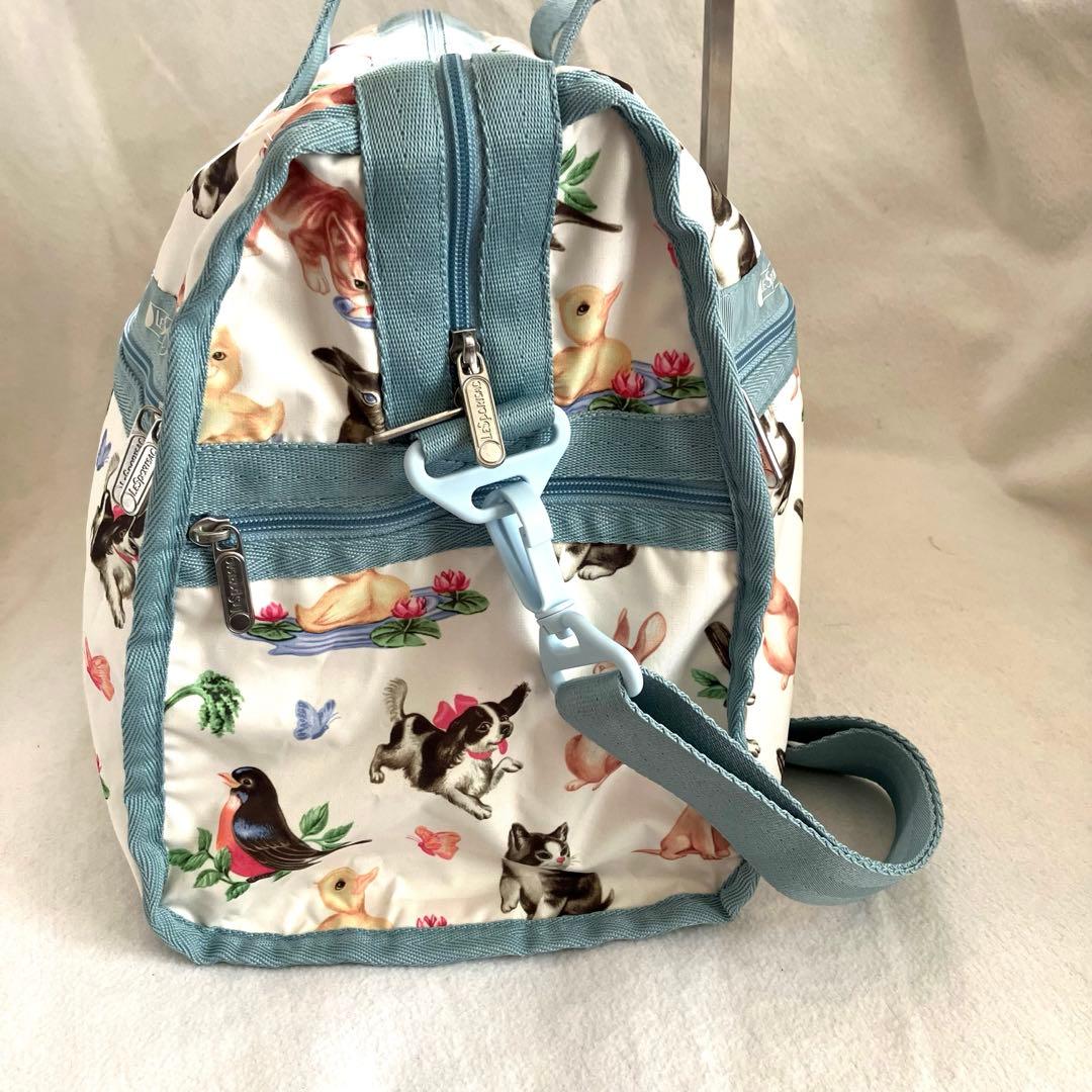 【美品】レスポートサック 35周年記念 日本限定 ストーリーブック柄 ボストン