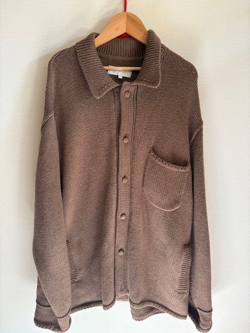 Kith ブラウン ボタン付きカーディガン
