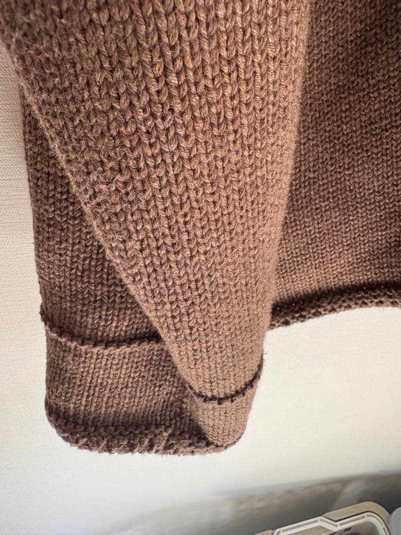 Kith ブラウン ボタン付きカーディガン