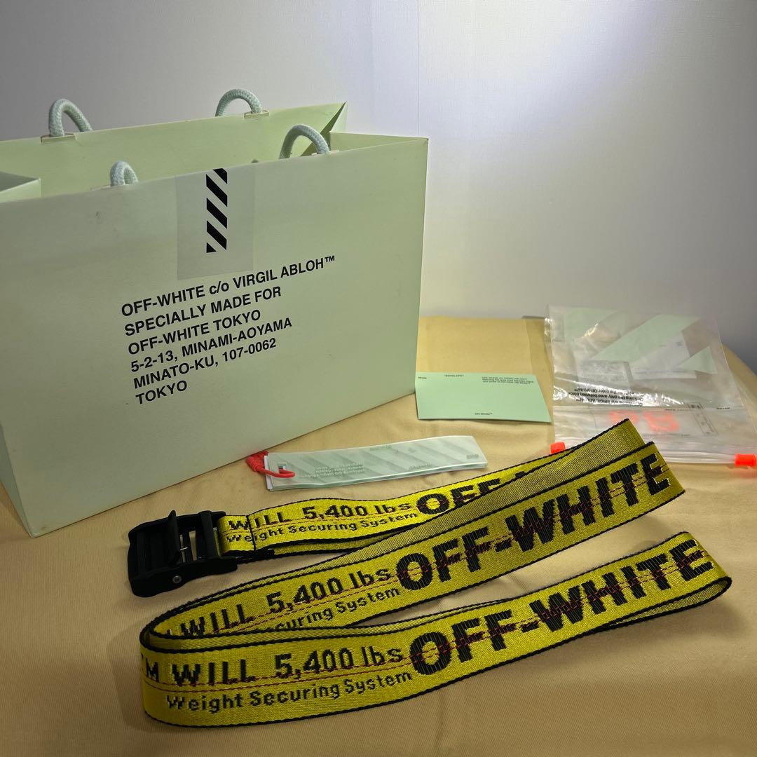 OFF-WHITE ベルト 5,400 lbs