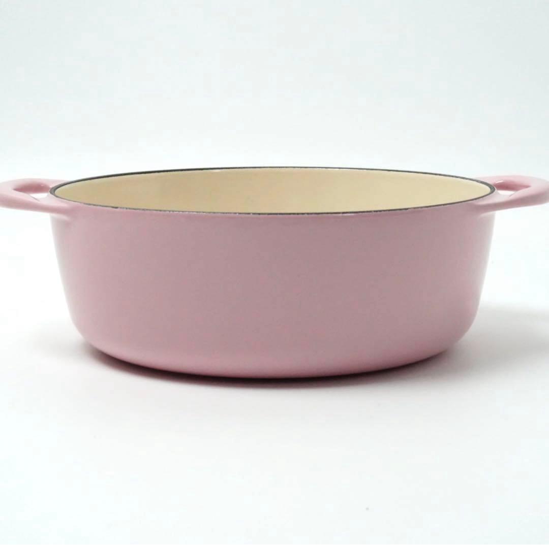 【美品】LE CREUSET　ココット ビス　シフォンピンク　20cm