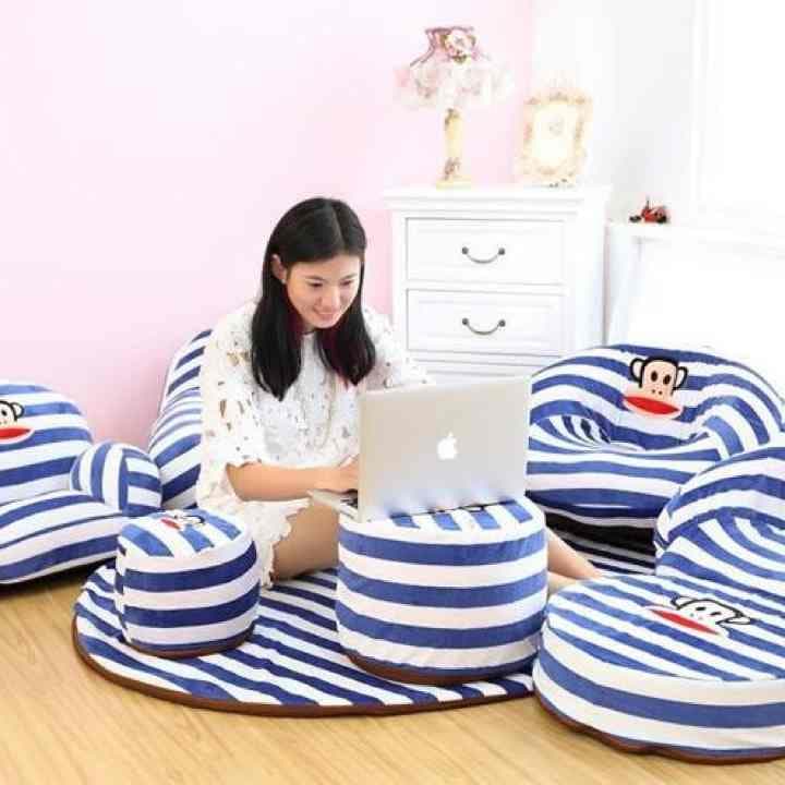 ぬいぐるみソファ椅子じゅうたんミニソファ8点セットサル002503