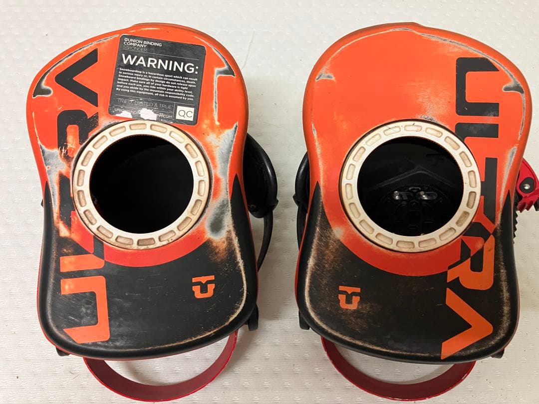 22-23 UNION ULTRAビンディング バインディング　レッド　サイズS