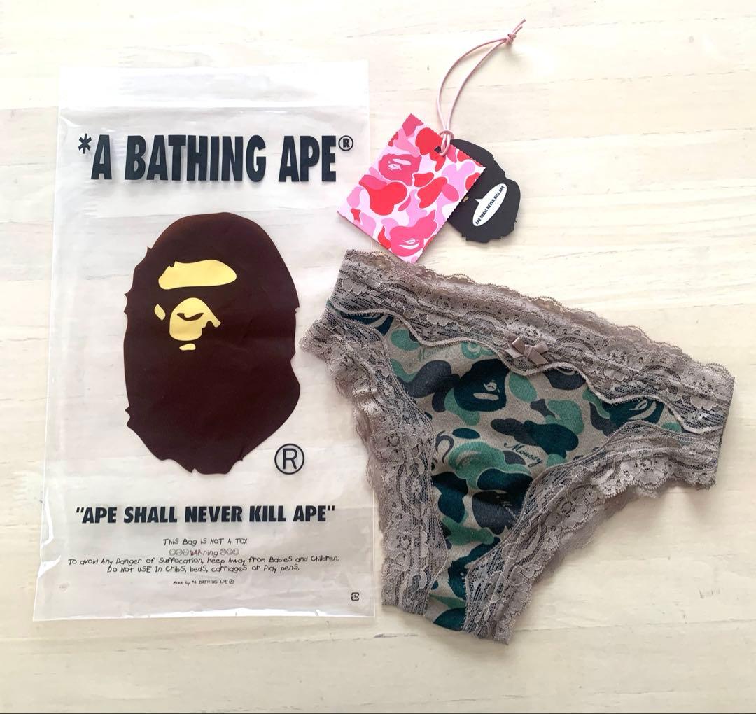 A BATHING APE✖︎MOUSSY カモ アンダーウエア 17日まで値下げ