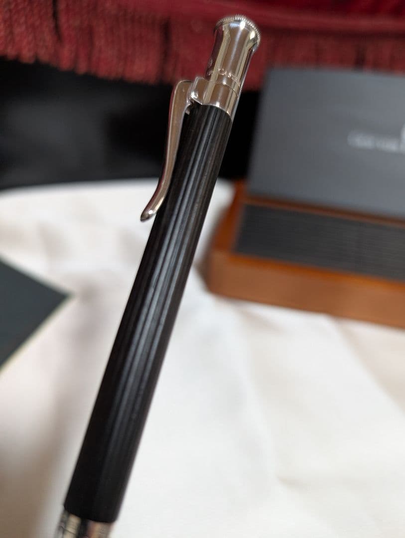ファーバーカステル ボールペン 伯爵コレクション グラナディラ 純銀コーティング