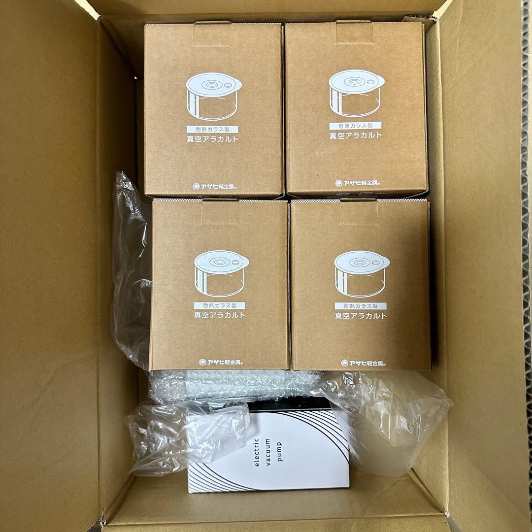 アサヒ軽金属 真空アラカルト8個 ワンタッチ真空eポンプ 真空ポンプ セット