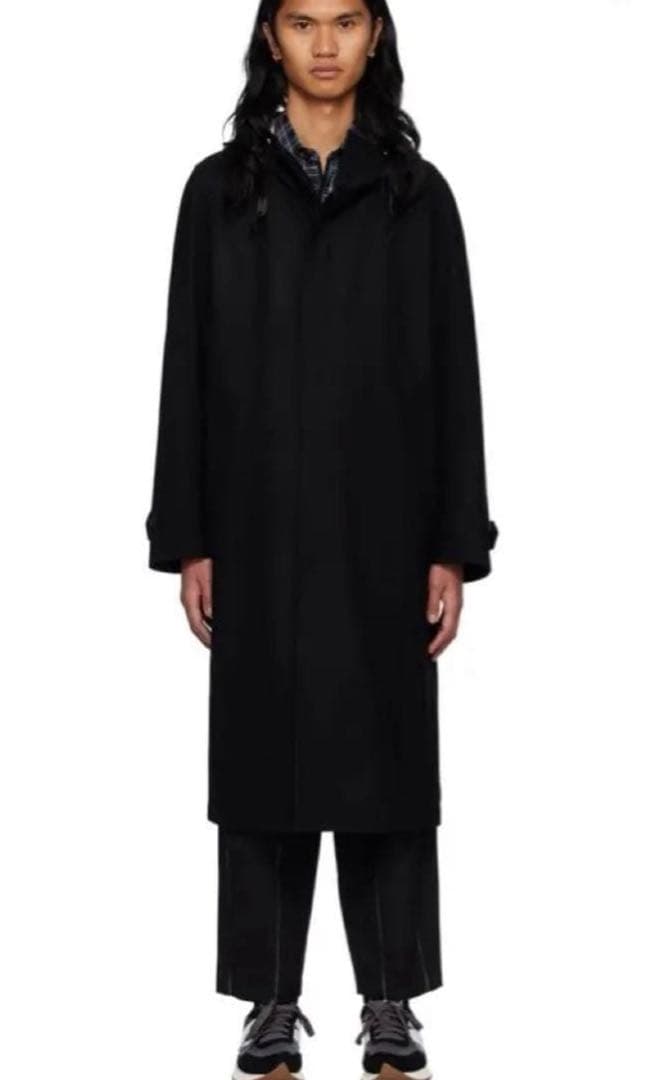 ［最終価格］コムデギャルソンオム ウールサージ　フーデッドコート