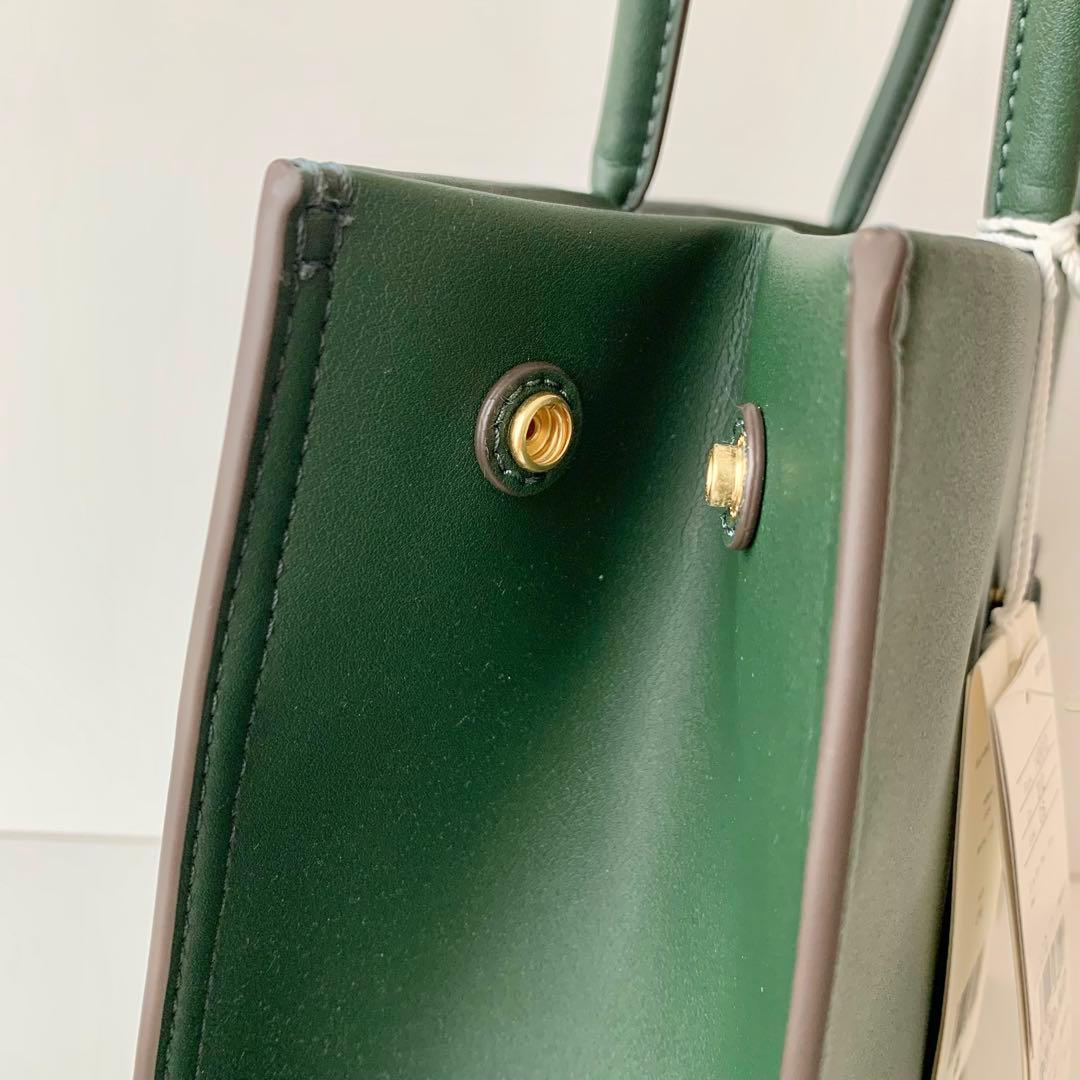 【TORY BURCH】トリーバーチ エラ バイオ トートバッグ グリーン 新品