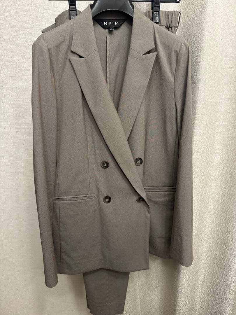 INDIVI パンツスーツ上下