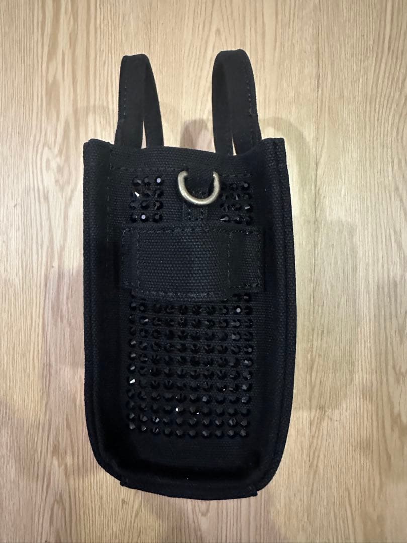 MARC JACOBS ザ クリスタル デニム トート バッグ クロスボディ