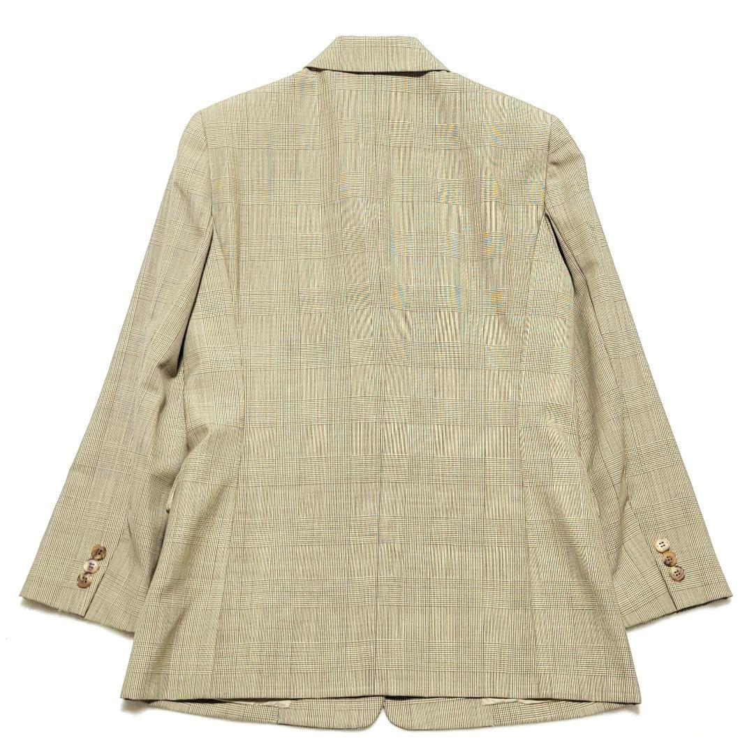 【美品】バーバリー　パンツ スーツセットアップ シングル 2B グレンチェック