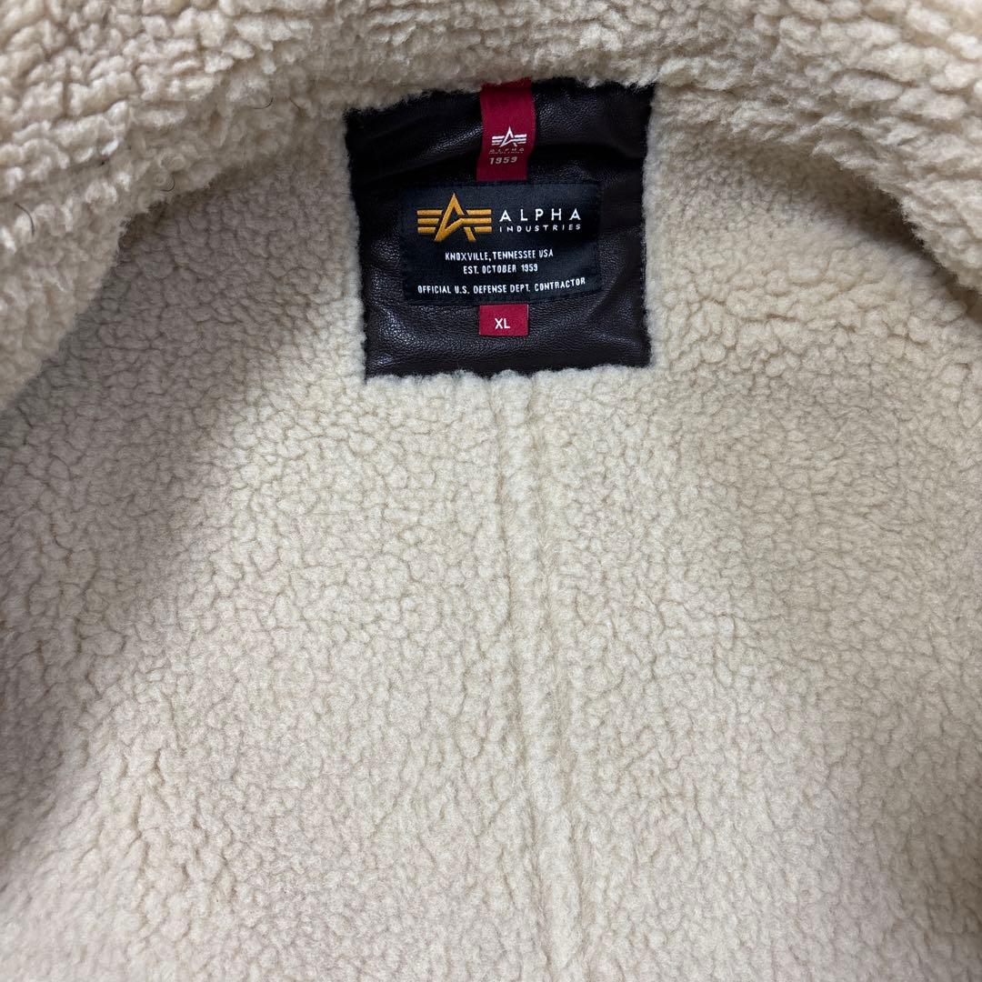 ALPHA INDUSTRIES ムートンB-3ジャケット