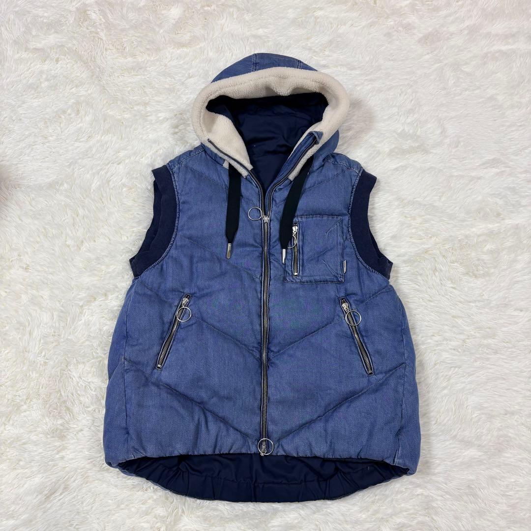 人気✨ayane アヤン ダウンベスト 38 ダウン90% 軽量 あったか