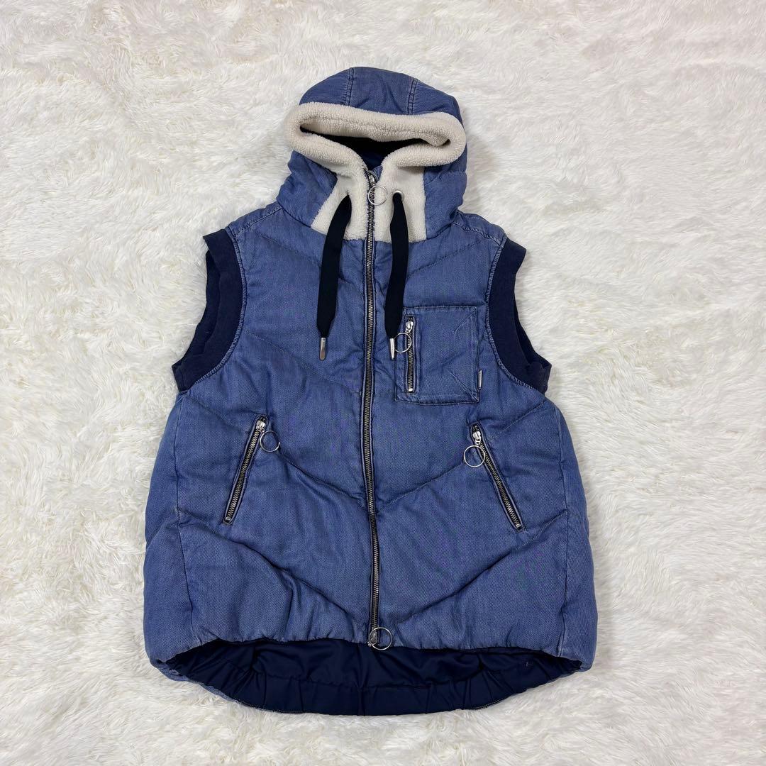 人気✨ayane アヤン ダウンベスト 38 ダウン90% 軽量 あったか