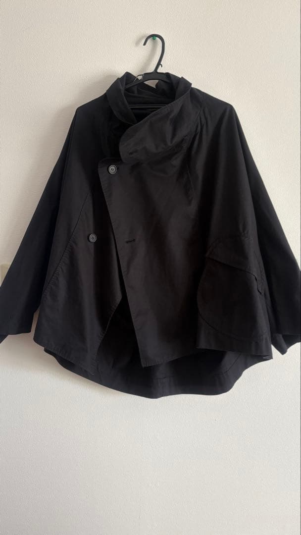 萌ゆる　moyuru 変形コート　ポンチョ風