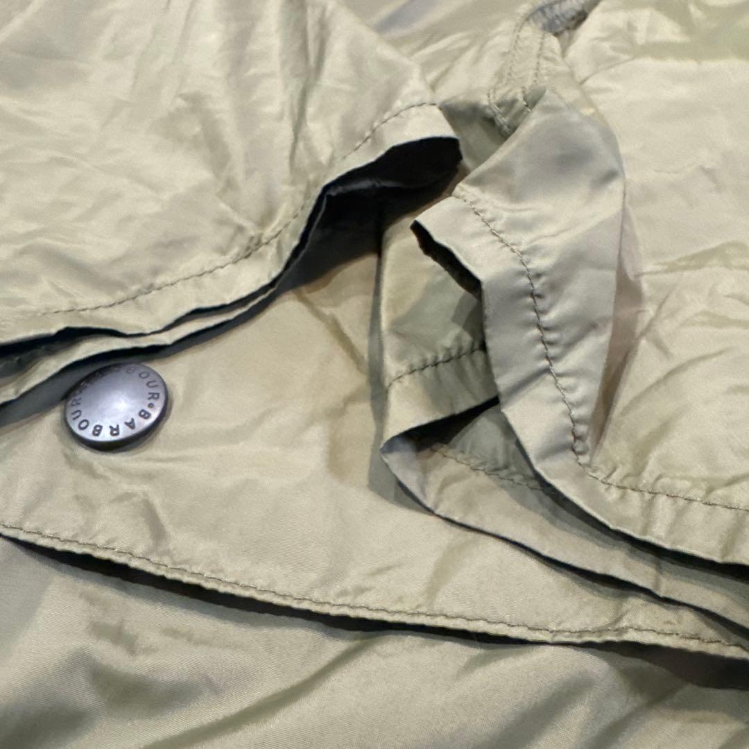超美品❗️Barbour ボーダーborder/ナイロン/破れなく綺麗‼️サイズ36