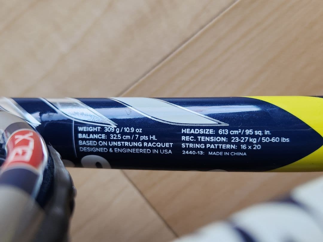 【中古 錦織モデル】Wilson STEAM 95 プロモデル　硬式テニス