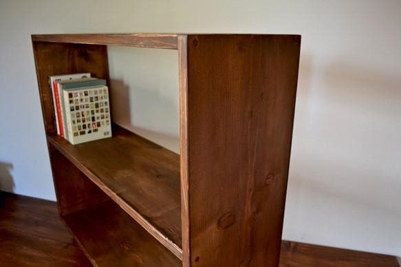 チェスト・キャビネット Antique Book open Shelf Caster