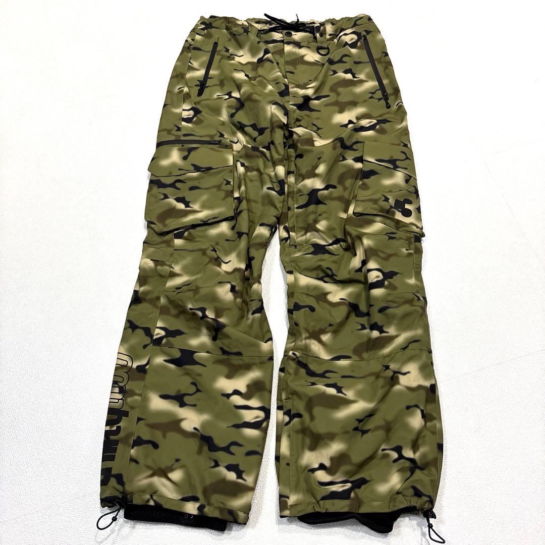 専用【極美品/XL】THIRTY TWO　スノボウェア　セットアップ　上下　カモ