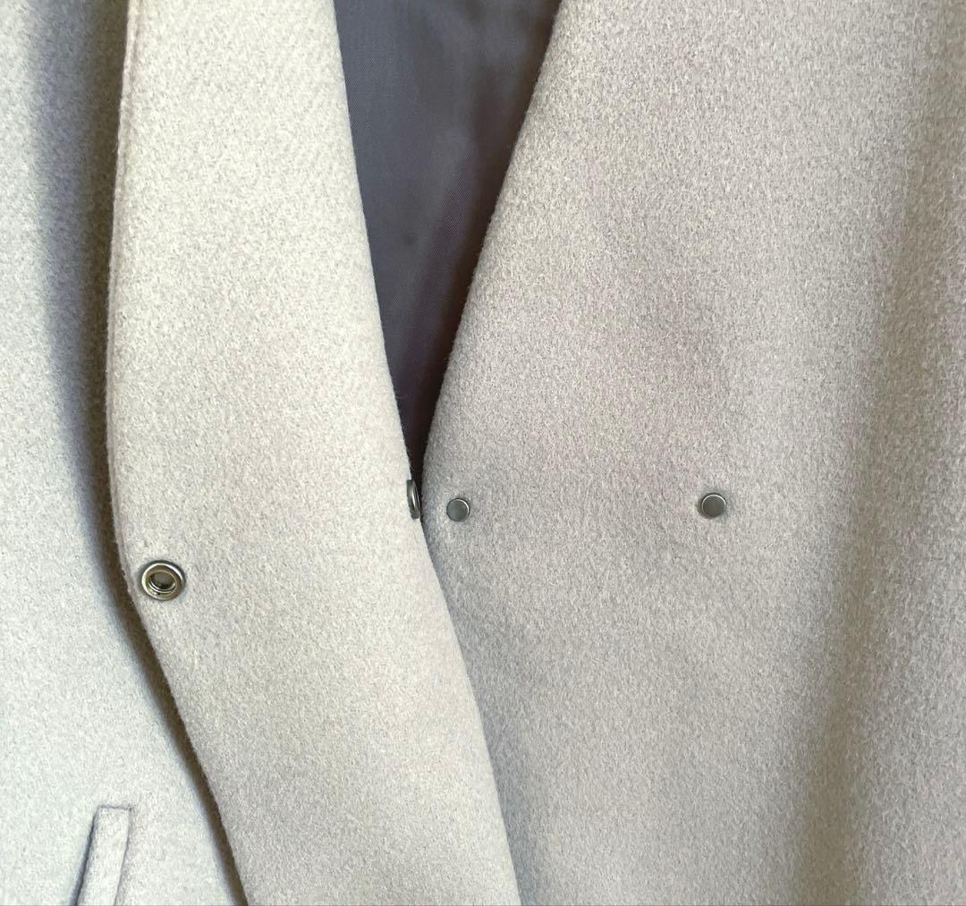 ☆極美品☆ イエナ 定価48,400円 MANTECOノーカラーコート 34