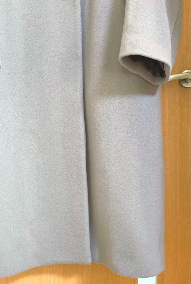 ☆極美品☆ イエナ 定価48,400円 MANTECOノーカラーコート 34