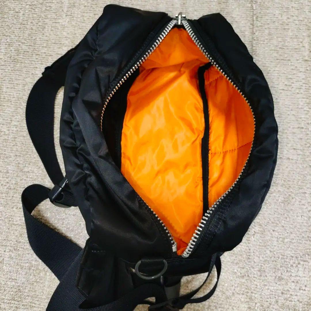 【美品】PORTER タンカー ウエストバッグ　ボディバッグ　ブラック