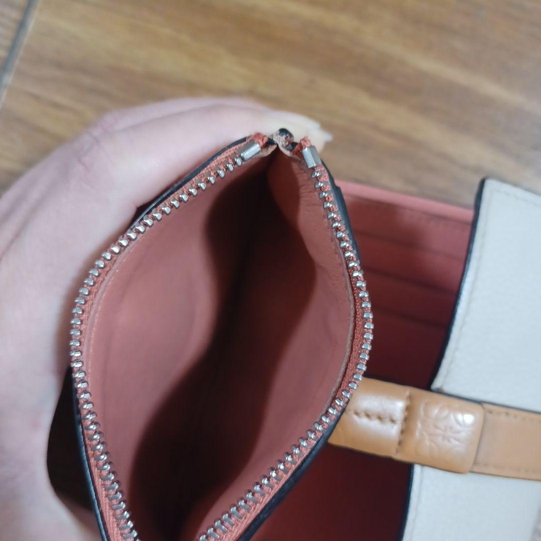 LOEWE グレー 三つ折り財布