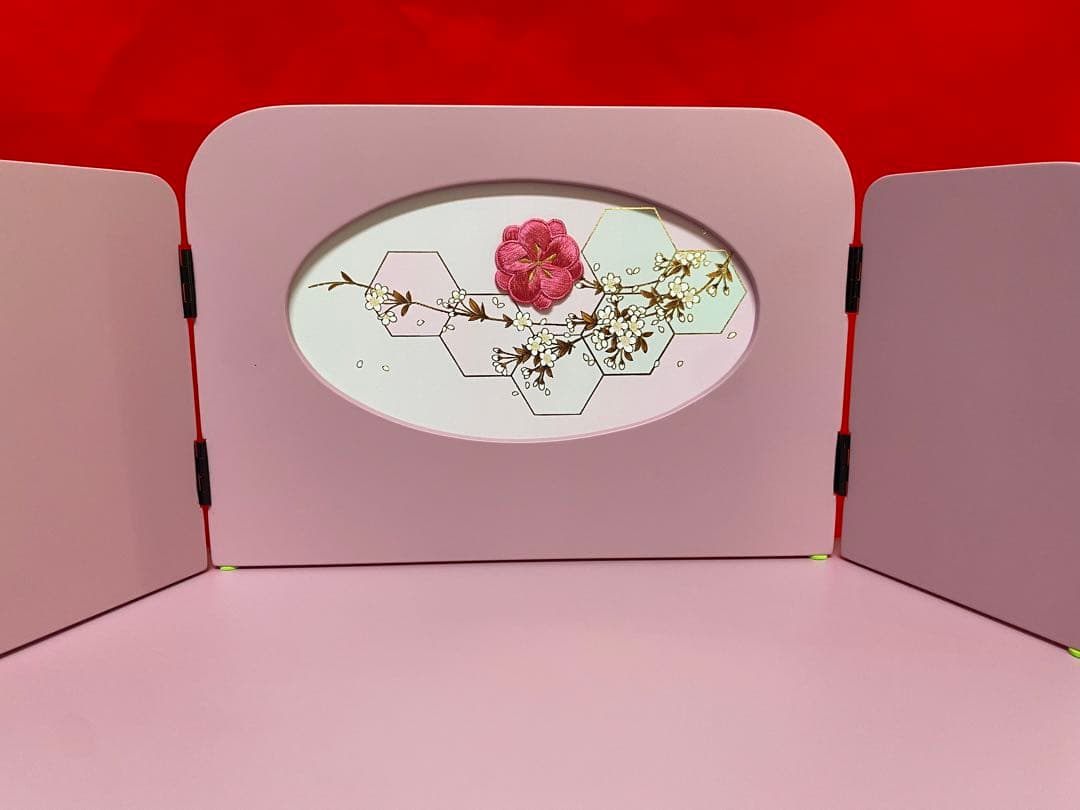 東京久月　雛人形うさぎ付親王飾り収納セット・間口約４５×奥行約２７×高さ約４２㎝