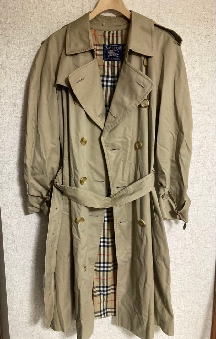 Burberrys ベージュ トレンチコート 英国製 ノバチェック