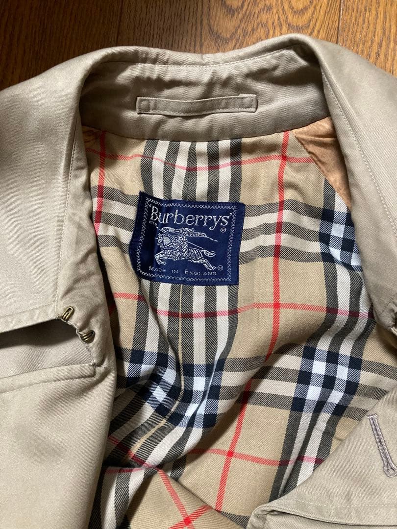 Burberrys ベージュ トレンチコート 英国製 ノバチェック