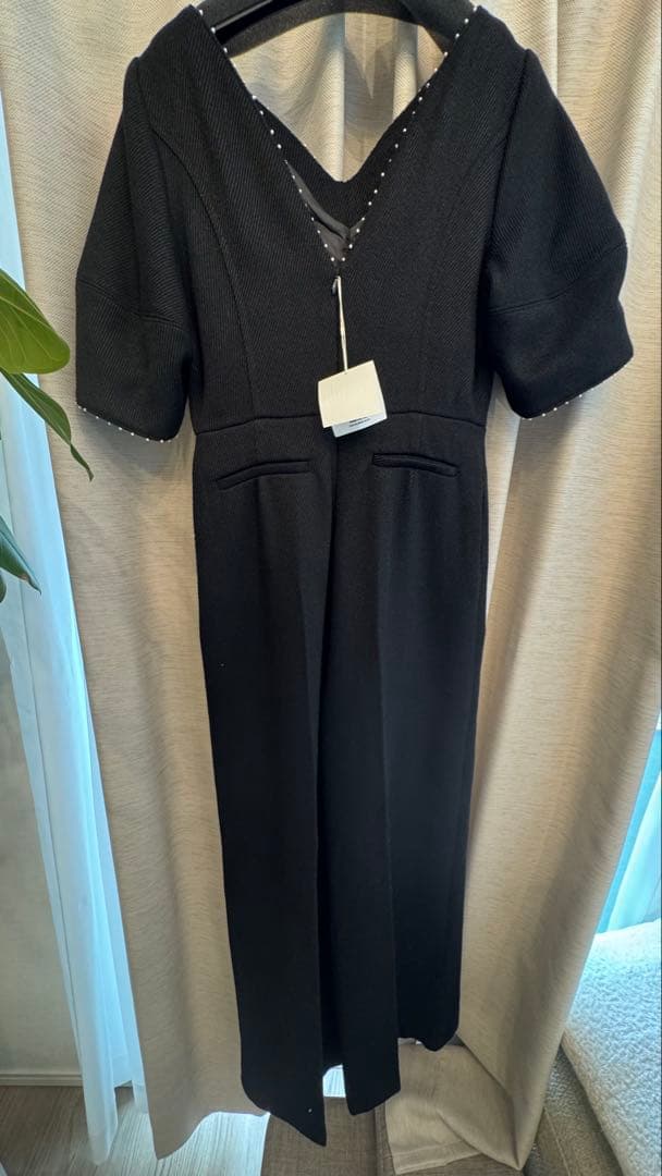 【タグ付】laubeblanc PearlTrimWoolCombinaison