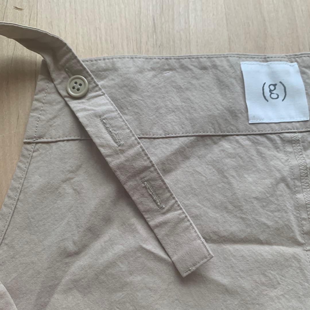 (g)グラム ヴィンテージコットン サロペット ワイド 通年素材