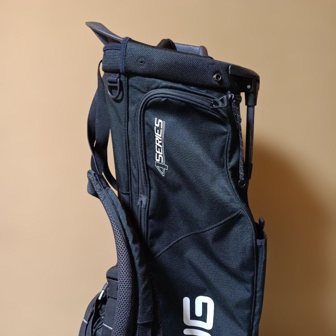 PING 4 SERIES スタンドバッグ ブラック